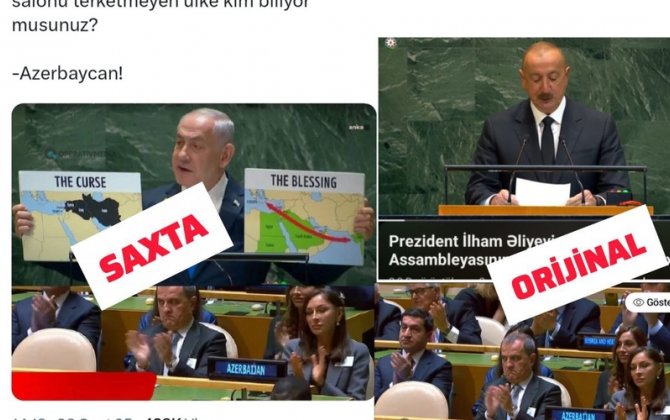 Azərbaycana qarşı daha bir təxribat - Bu foto saxtadır