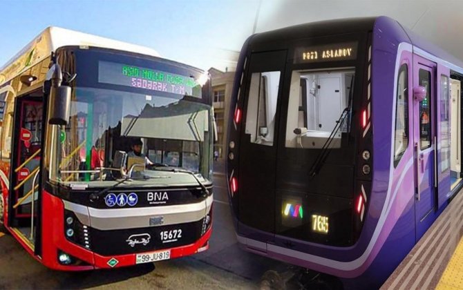 Azərbaycanda avtobus və metroda gedişhaqqı ARTDI - RƏSMİ