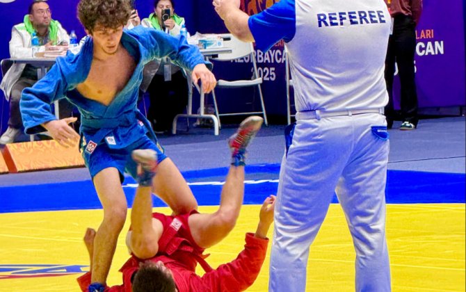 Azərbaycan III MDB Oyunlarında ilk qızıl medalını qazanıb