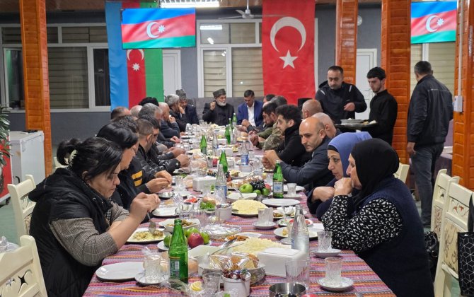 Binəqədidə Anım Günü ilə bağlı ehsan süfrəsi təşkil edilib