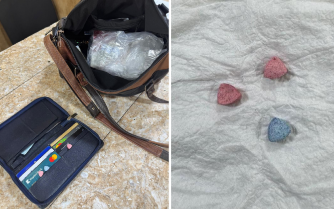 Həyat yoldaşına pul qabında gizlətdiyi metamfetamin apardı - FOTOLAR