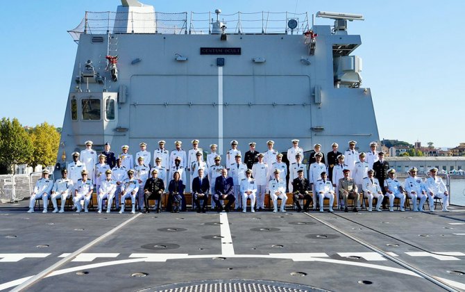 ВМС Азербайджана на выставке в Италии