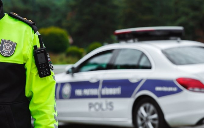 Yol polisi küləkli hava ilə bağlı müraciət edib
