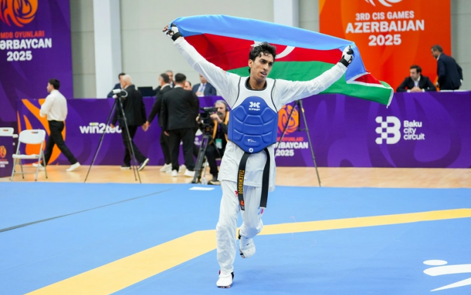 III MDB Oyunları: Azərbaycan taekvondoçuları daha 11 medal qazanıblar