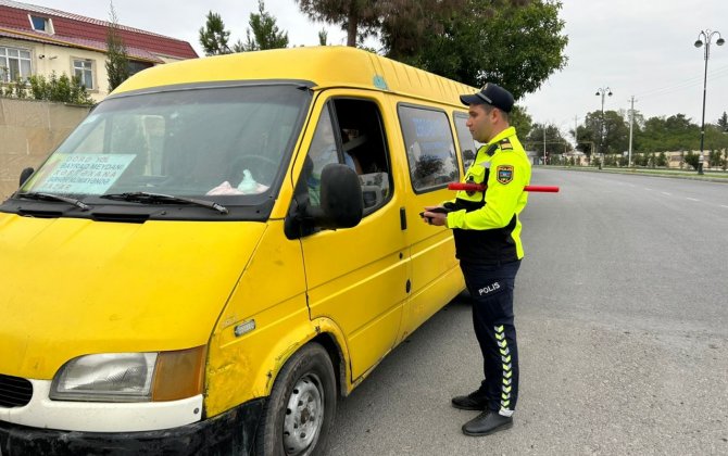 Qayda pozanlar və sürücülük hüququ olmayanlar cərimələndi - FOTO/VİDEO