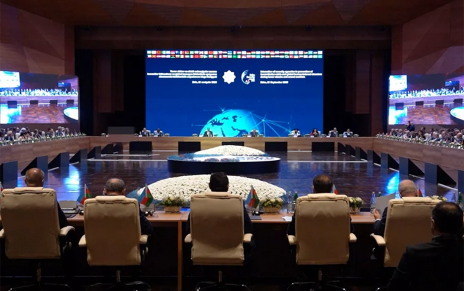 Bakı Təhlükəsizlik Forumu qlobal təhlükəsizlik müzakirələri məkanına çevrilir - VİDEO