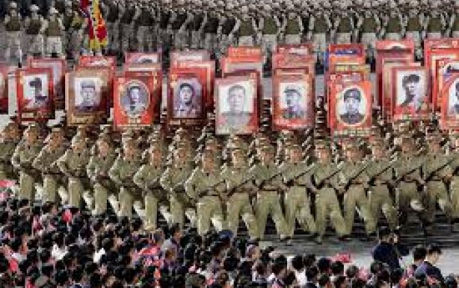 Северная Корея готовится к масштабному военному параду