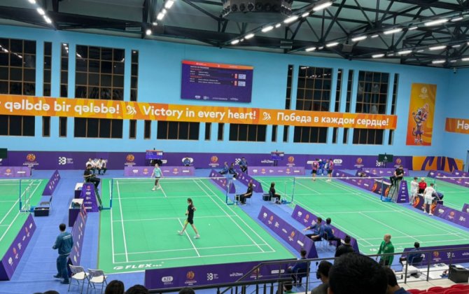 III MDB Oyunları: Azərbaycanın badminton millisi 3-cü yeri tutdu
