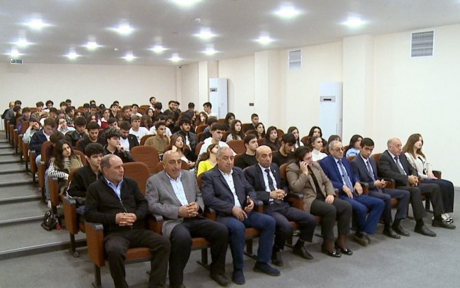 Tələbələr Başlıbel qətliamı haqda məlumatlandırılıb