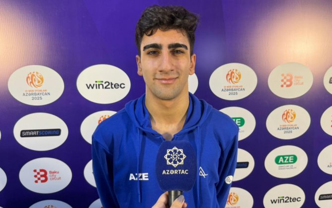III MDB Oyunları: Azərbaycan gimnastı qızıl medal qazandı