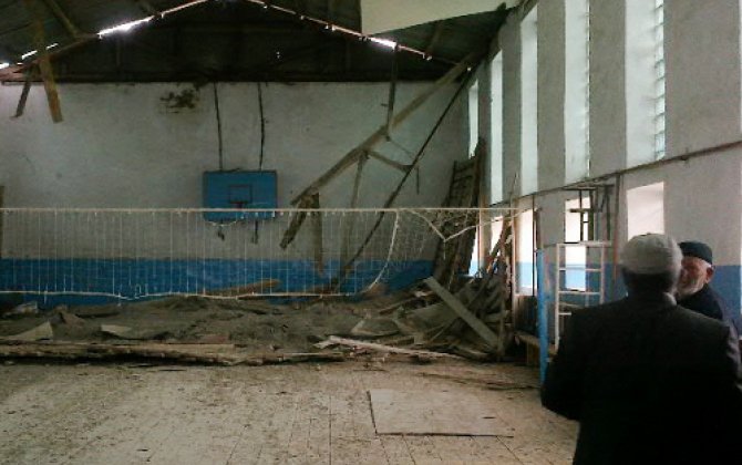 В Дагестане обрушилась стена одной из сельских школ