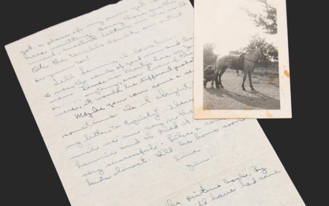 Mərhum aktyorun sevgi məktubu fantastik qiymətə satıldı - FOTO