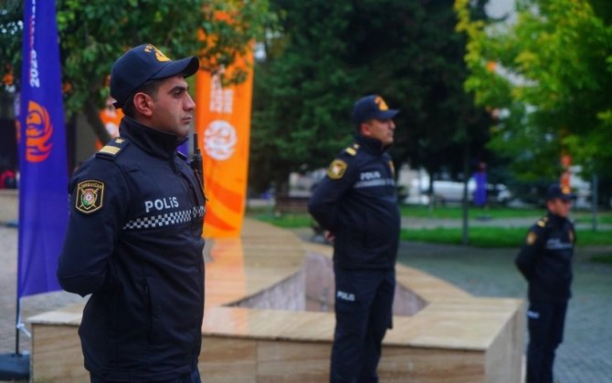 III MDB oyunları ilə əlaqədar Qəbələdə gücləndirilmiş xidmət təşkil olunub - FOTO/VİDEO