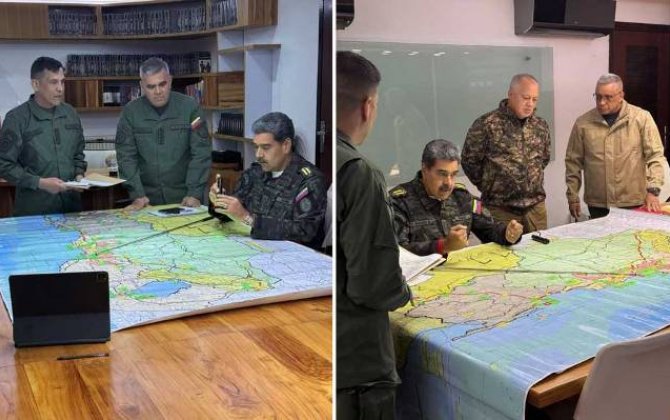 Мадуро заявил о военных учениях в Венесуэле