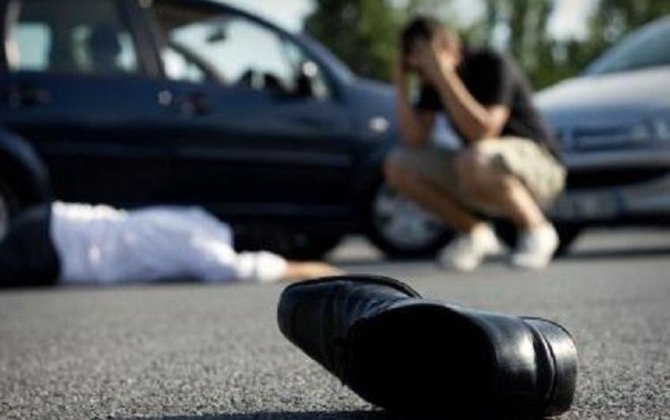 В Шамкире пешеход погиб под колесами автомобиля