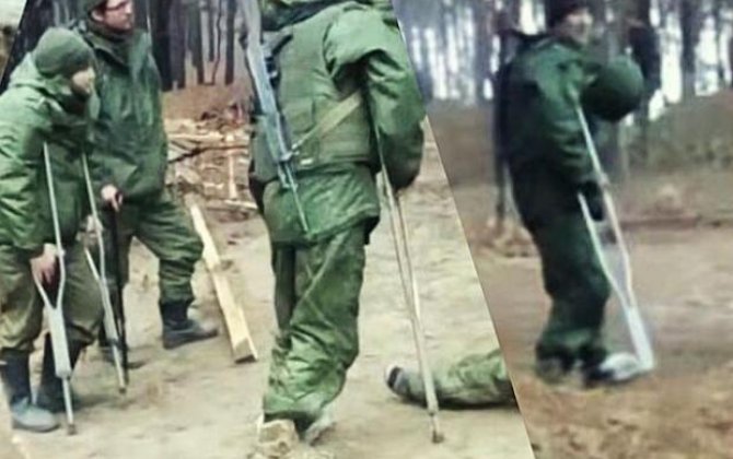 Yaralı, şikəst əsgərləri qanları axa-axa ön hücum mövqelərinə göndərirlər...-Rus komandirlər bununla iki problemi həll edir...
