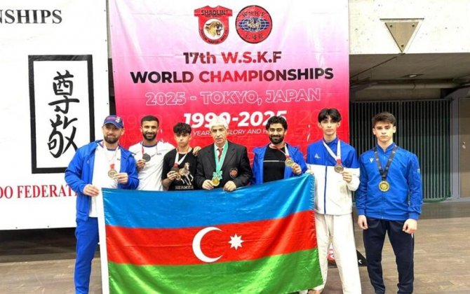 Azərbaycan karateçiləri dünya çempionatında 5 medal qazandılar