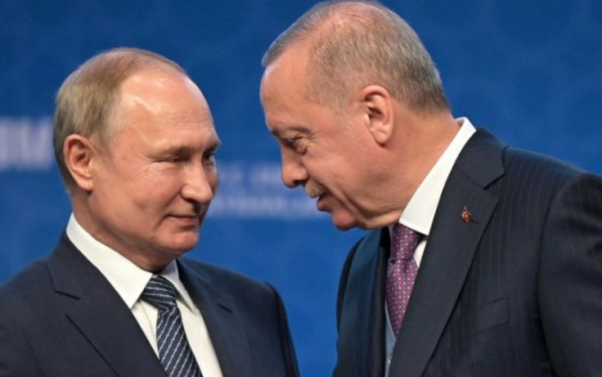 Ərdoğanla Putin telefonla danışıb