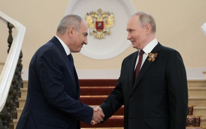Пашинян поздравил Путина