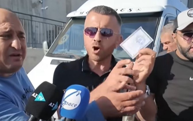 “VÖEN almışıq, vergi veririk” – Avtobus sürücüləri etiraz etdi - VİDEO