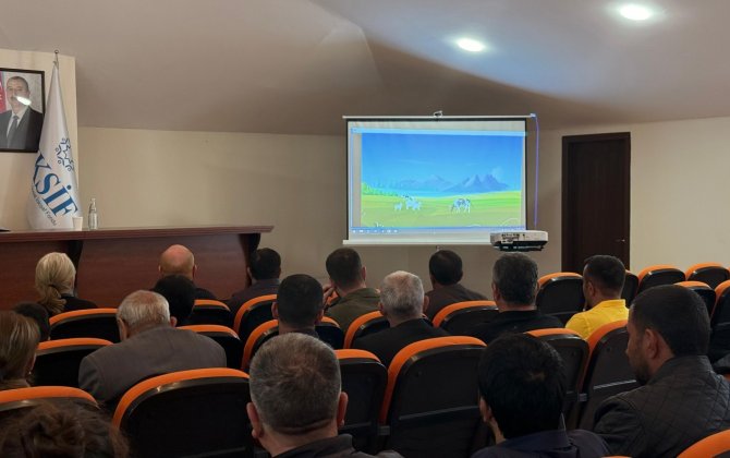 Keçmiş məcburi köçkünlər mina təhlükəsi ilə bağlı maarifləndirilib - FOTOLAR