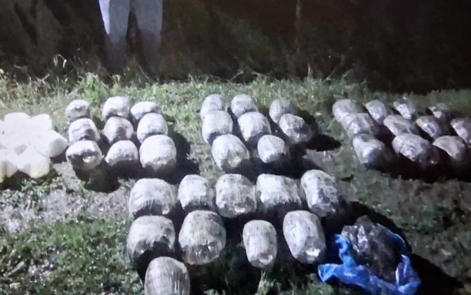 DİN Astarada əməliyyat keçirib, 55 kq narkotik aşkarlanıb