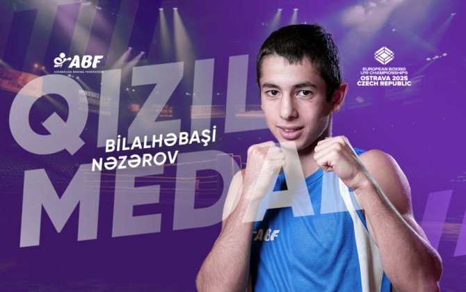 Boksçumuz ikiqat Avropa çempionu oldu