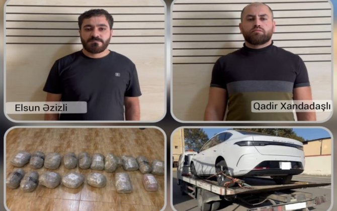 Masallıda narkotikləri evakuatorla daşımağa çalışan şəxslər həbs olundu
