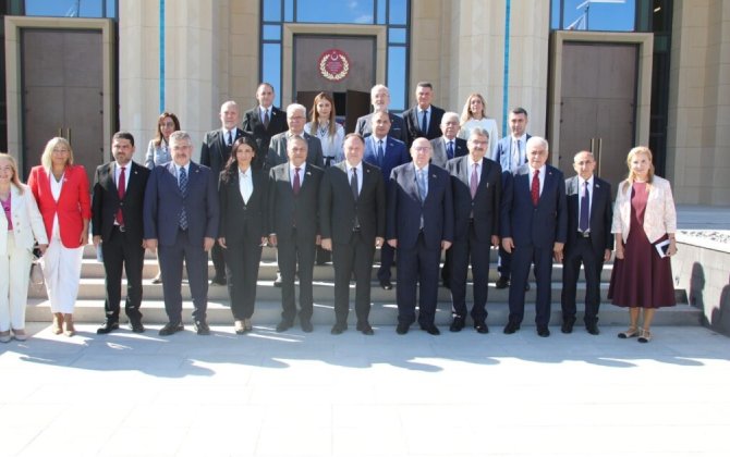 Türk parlamentləri arasında üçtərəfli görüş – FOTOLAR