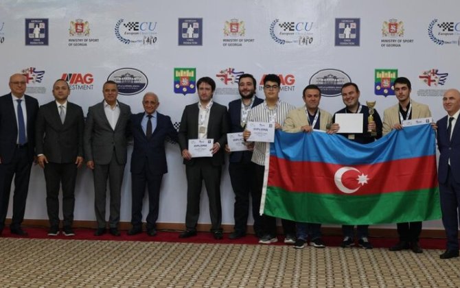 Azərbaycan şahmatçıları təltif olundular - FOTO
