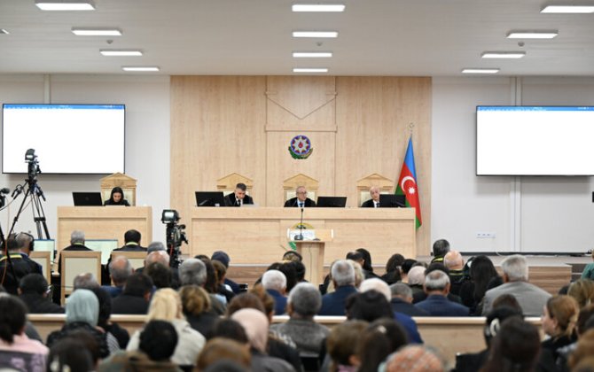 Arayik və erməniəsilli digər şəxslərin məhkəməsində iqtisadi zərərlə bağlı sənədlər elan edildi