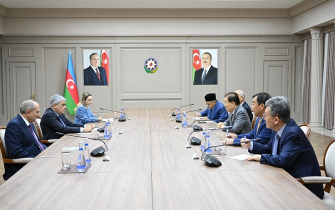 Samir Şərifov ICAPP Daimi Komitəsinin nümayəndə heyəti ilə görüşüb