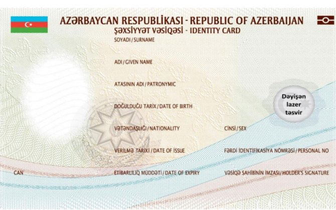 Azərbaycanda yeni şəxsiyyət vəsiqələrinin verilməsinə BAŞLANILDI - FOTO