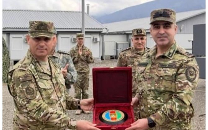Hərbi prokuror Müdafiə Nazirliyinin Xüsusi təyinatlıları ilə görüşdü - FOTO