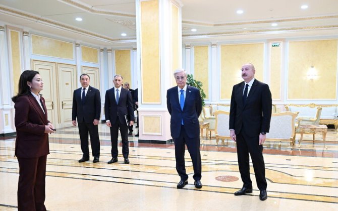 Astanada “Orta dəhlizin inkişafı” birgə layihəsi təqdim edildi - FOTO