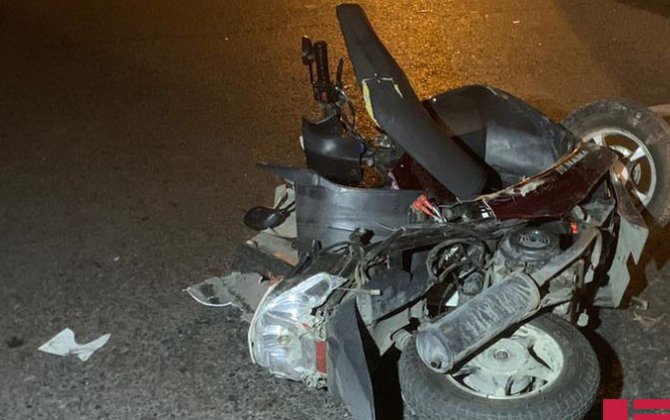 Bakıda 87 yaşlı moped sürücüsü qəzada öldü