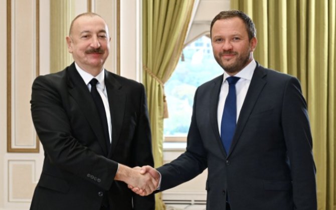 İlham Əliyev Marqus Tsahknanı qəbul etdi - FOTOLAR
