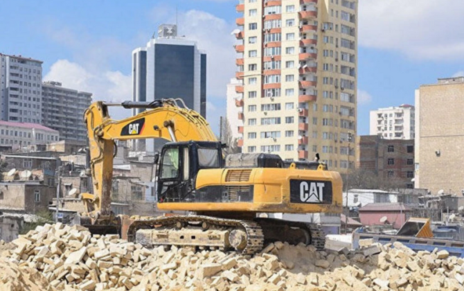 Bakının iki rayonunda böyük söküntü başlayır