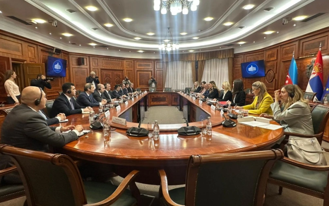Azərbaycan və Serbiya arasında investisiya əməkdaşlığının genişləndirilməsi müzakirə olunub