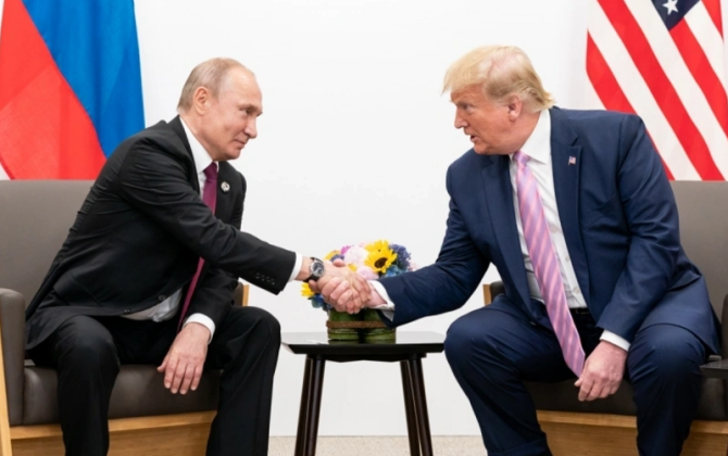 Ağ Ev Tramp və Putinin gələcək görüşünü istisna etmir