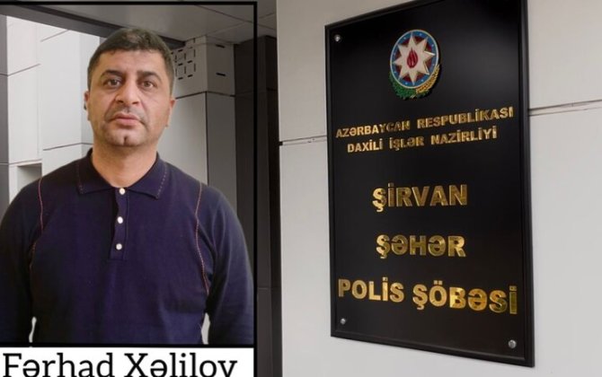 Şirvanda dələduzluq edən şəxs saxlanıldı
