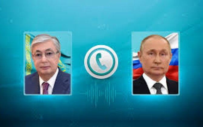 Путин и Токаев провели телефонный разговор