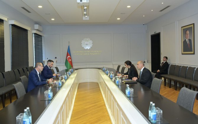Emin Əmrullayev İsrail səfiri ilə görüşüb