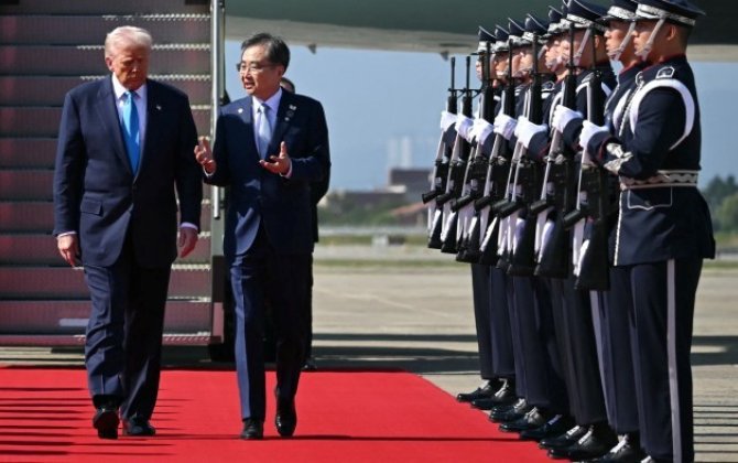 Tramp Çin lideri ilə görüşmək üçün bu şəhərə gəldi...-FOTO+VİDEO