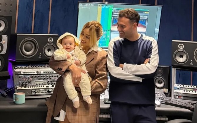 Röya Ayxan qardaşı oğlunun üzünü göstərdi - FOTO