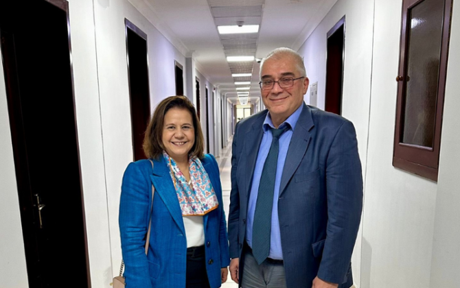 Türkiyə XİN rəhbərinin müavini Araz Əzimovla görüşdü