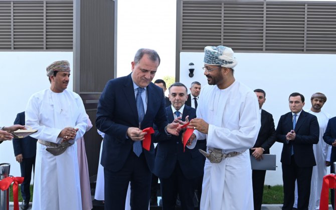 Azərbaycanın Omandakı səfirliyinin rəsmi açılış mərasimi olub - FOTO