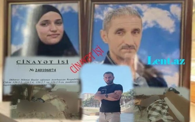 Bakıda kişi hicaba görə arvadını və qayınatasını öldürdü - FOTO
