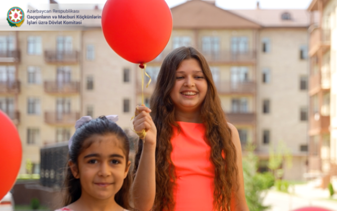 Uşaqların Qayıdış sevinci... - VİDEO