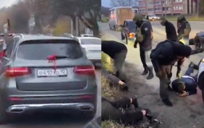 Toy karvanında atəş açan azərbaycanlılar tutuldu - VİDEO